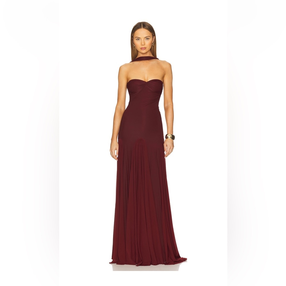 Deme by Gabriella Berta Dress in Burgundy